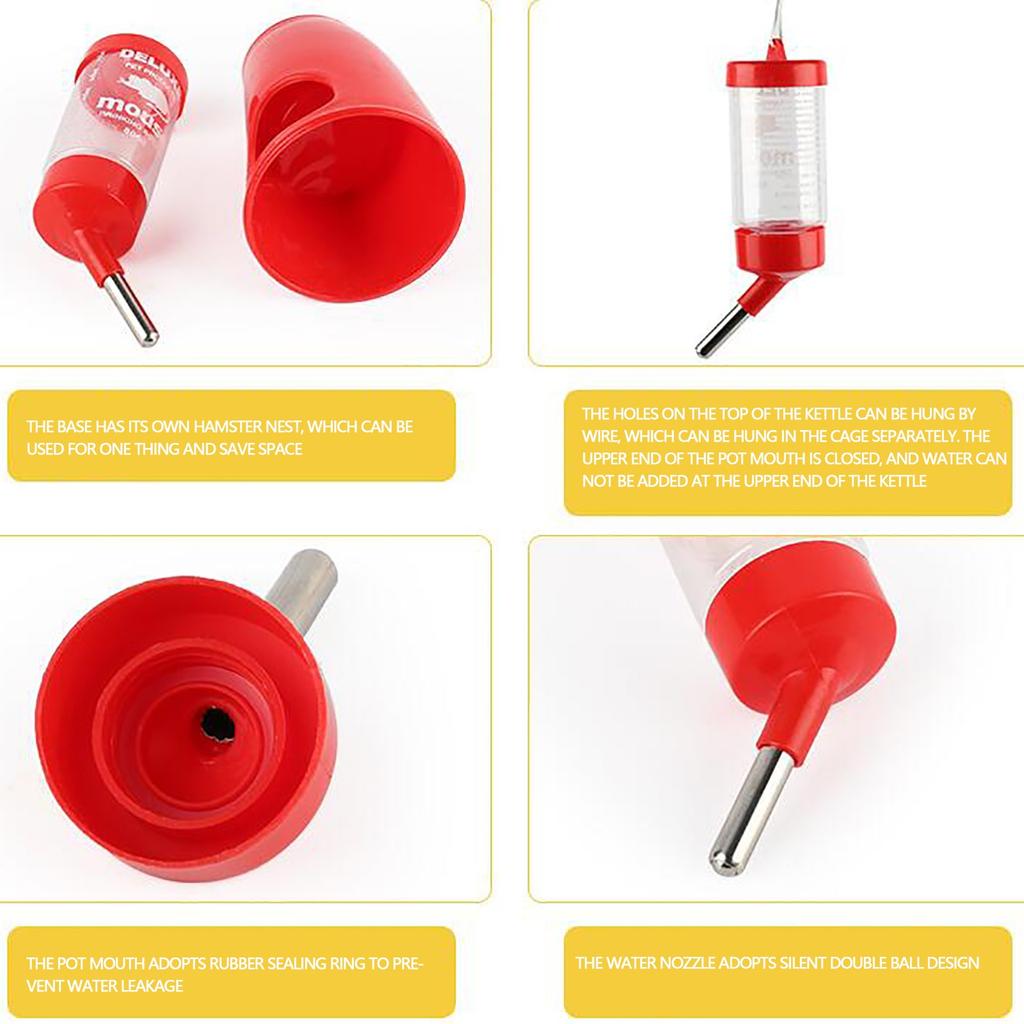 Cute Hamster Household Drinking -Use Suit Stainless Kettle