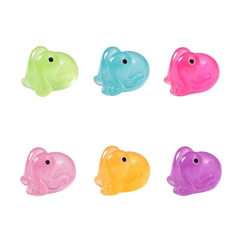 

6Pieces Luminously Underwater Creature Ornaments For Fish Tanks Decoration Kids Educational Toy And Landscape Design