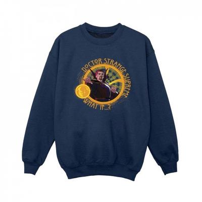 Boys What If Supreme Dr Strange Sweatshirt