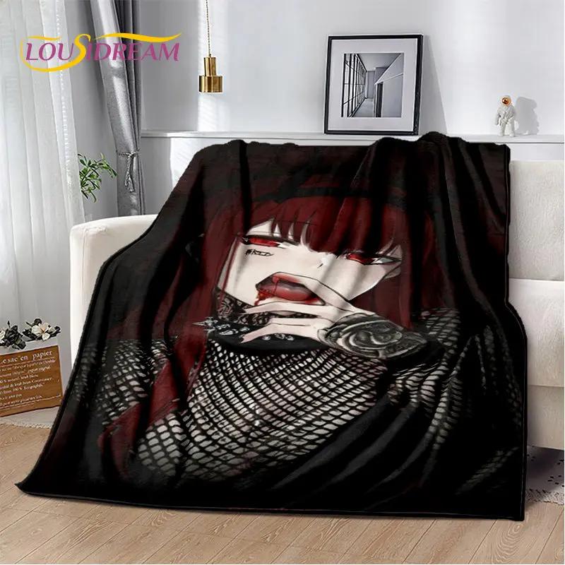 Zero Two DARLING In The FRANXX Soft Plush Blanket,Flannel Blanket Throw Blanket for Living Room Bedroom Bed Sofa Picnic Cover 3D