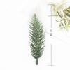 30/60Pcs Artificial Plants Plastic Pine Needles Snowflake Christmas Atmosphere Decor Home Living Room Gift Box Fillers Ornaments