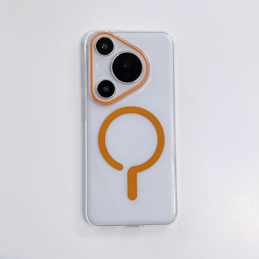 High Transparency P70A Phone Case: Unique Design, Drop-Proof, Magnetic Suction for P70PRO