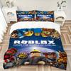 Inside Roblox Universe Print 3Pcs Bedding Set,Duvet Cover with 2 Bedro,Pillowcase Home Birthday Gift