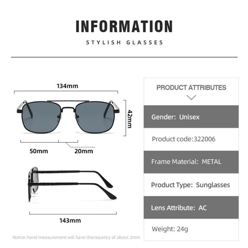 Fashion Gradient Frameless Sunglasses Oversized Square Travel Beach Shades for Women