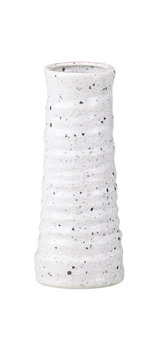 

Белая ваза для одного цветка [5,8 дюйма] Принадлежности для буддийского алтаря, Мемориальные принадлежности