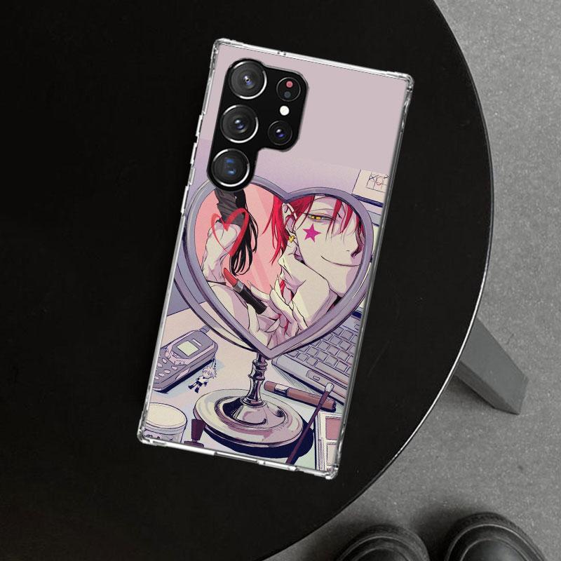 Huner X-Hunters Hisoka Phone Case Cover for Samsung Galaxy S26 S25 Edge S24 S23 Ultra S22 Plus S21 FE S20 + Art Customized Funda