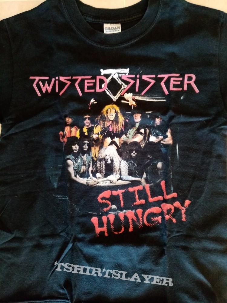 Twisted Sister Still Hungry - 2005 Reunion World Tour Black Unisex Shirt WA1675 Unisex T-Shirt XL