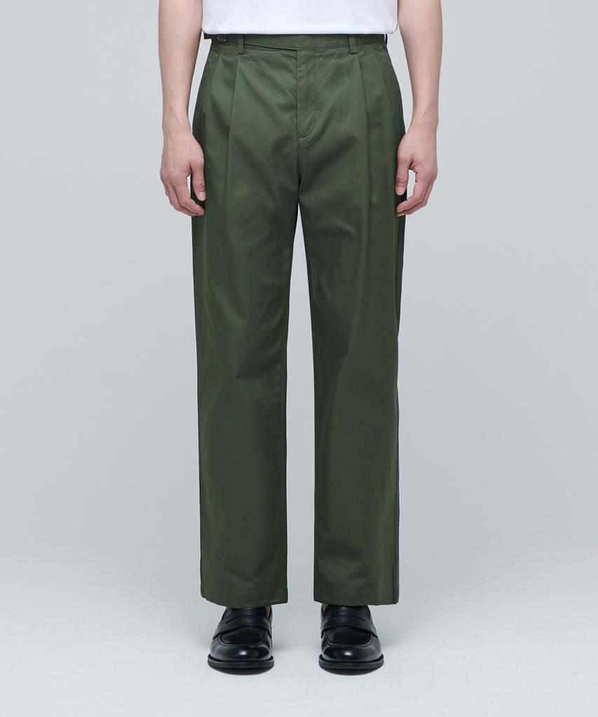 MUSINSA STANDARD Cotton Gurkha Pants [Khaki]