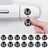 2/5/10pcs Car Styling Lock Keyhole Stickers Decoration Protection For Mugen Power Civic Accords CRV Hrv Jazz CBR VTEC VFR