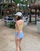 Korean Style Backless Halter Bikini - Sexy Split Swimsuit for Women, Resort Wear