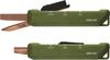 Kokuyo Scissors Cutter 2way Hakoake Khaki Titanium Blade Hasa T420dg