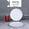 RuHan Melamine Round Dinner Plates