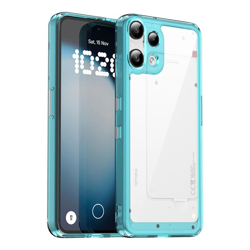 Transparente Bunte TPU Hülle für Nothing Phone 3a Lite Schutzhülle Klare Fundas Coque Capa