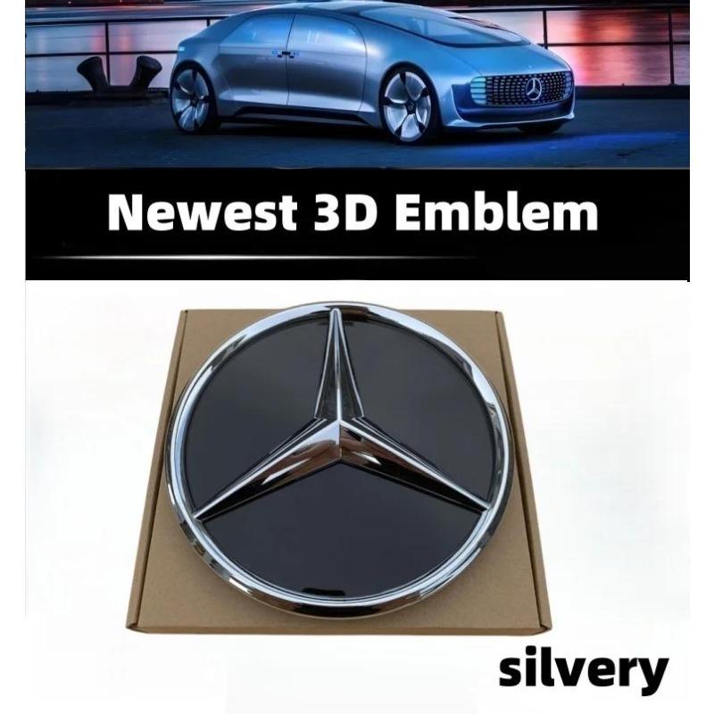 

Car Front Logo Emblem Grille Badge For Mercedes Benz W156 W204 W205 W210 W211 W212 W213 C E Class GLA GLK ML GLC GLE Accessories Metris 2015-2019