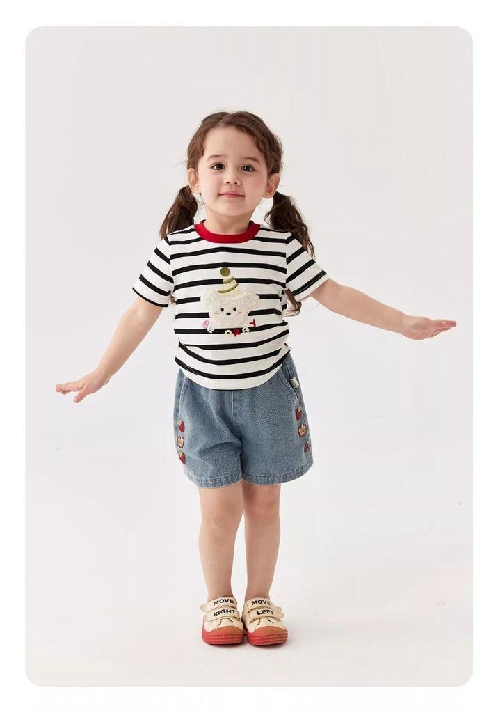 Mädchen Jeans Sommershorts 2026: Süße, leichte Oberbekleidung für Kinder