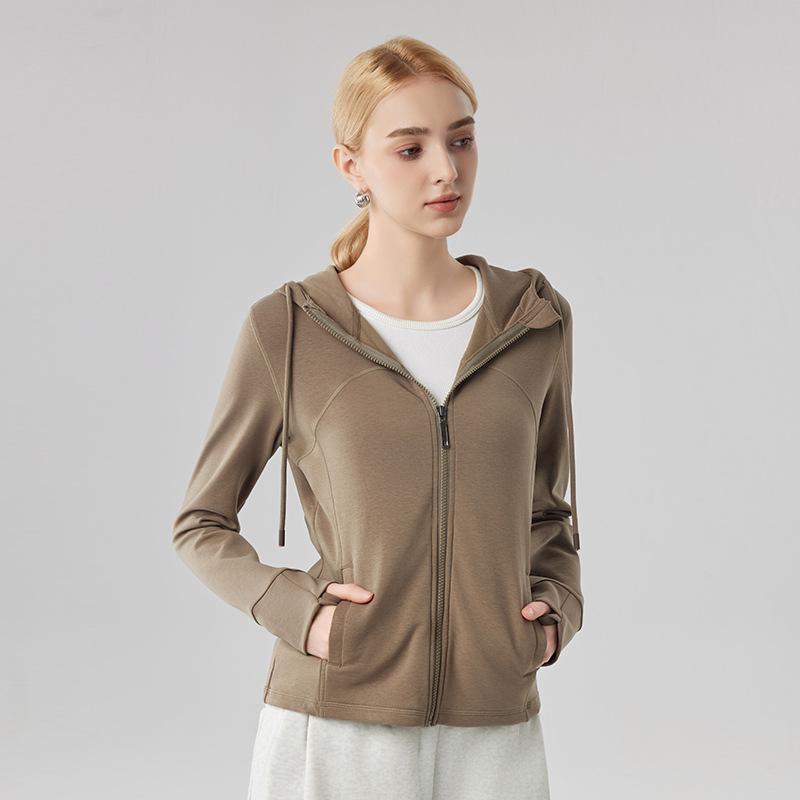 

Женская короткая ветрозащитная куртка с капюшоном - Универсальная, однотонная, теплая повседневная одежда для осени и зимы. L (recommended 55-63kg)