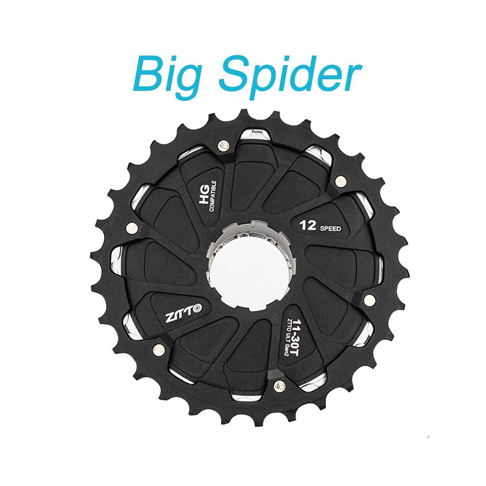 ZTTO Gen2 Ultralight 12 Speed Road Bike Cassette 12s 11-30/34/36T CNC Freewheel Big Spider HG Sprocket ULT Gravel Cassette