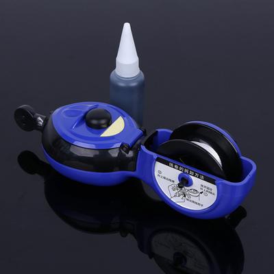 15m Ink Fountain Hand-driven Clear Mark ABS Manual Chalk Line for Carpentry
