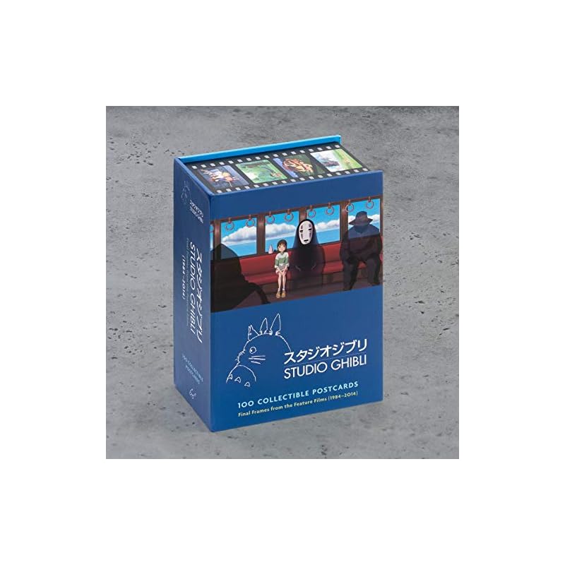 Studio Ghibli®: 100 Collectible Postcards: Final Frames from the Feature Films (1984-2014)