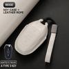 Leather Car Key Cover Case Protection Shell Keychain For Citroen Cactus C4 C6 C8 C3-XR DS DS3 DS4 DS5 DS6 C1 C2 Picasso