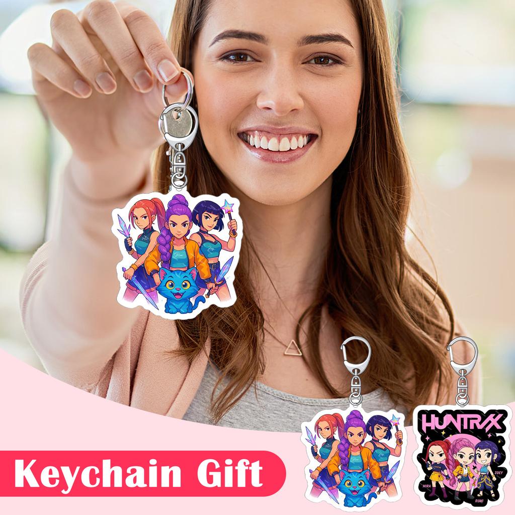Netflix Korean Anime Peripheral Acrylic Keychain