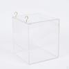 Vogelbad-Box mit Haken, Transparente Acrylwanne für Käfig, Papageien-Haustier