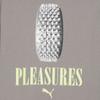 Puma Puma X Pleasures Graphic Short Sleeve Tee   Stormy Slate 624096 62
