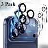 3 Pack For iPhone 17 Pro Max 17 Pro 17 Air Camera Lens Protector Drop Protection Friendly 9H Transparent Tempered Cover Screen