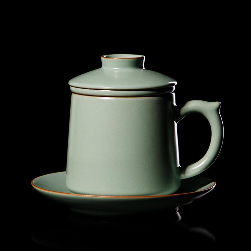 

OLOEY Ru Kiln Ceramic Tea Infuser Mug