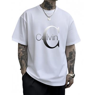 The New Bestselling Mens Summer Shortsleeved Tshirt with the Letter C Pattern Printed Casual Fashion In 2025
