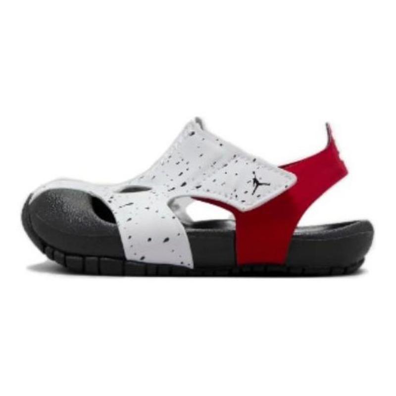 Jordan Flare toddler low-top walking shoes white red CI7850-106 26