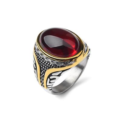 Men's/Women Many Gem Style Colors 316LStainless Steel Rings Classic Fashion Trend Jewelry High Quality Products
