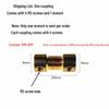 Brass Motor Shaft Coupler for Model Airplanes & Cars