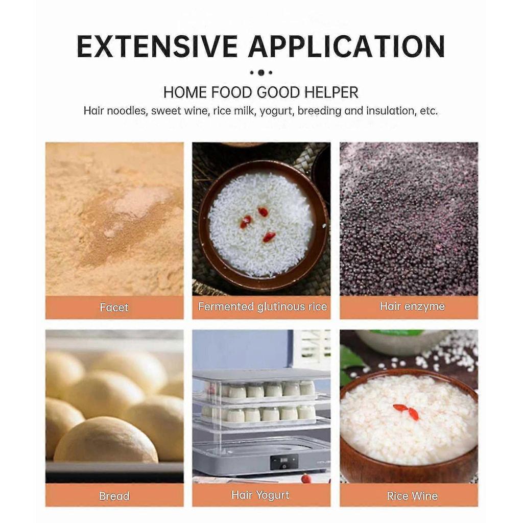 Versatile Dough Proofer With Temperature Control For Baking & Fermentation For Making Bread, Yogurt, Natto And Hand Made Soap