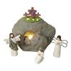 2026 Empty Tomb Easter Scene Religious Resin Centerpiece Easter Tomb for Spring Office Mantle Shelf Christian Home Church