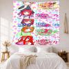 Huntrix2 Wall Decor Tapestry Art For Pet Memorial Birthdaywedding Party Backdrop Family Gift