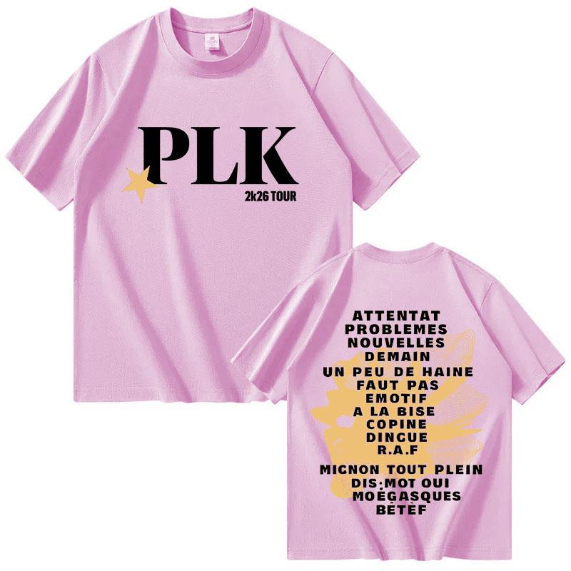 

Rapper PLK 2026 Trendy Graphics Tshirt Mens Womens Clothing Fashion Oversized Tshirts Casual Short Sleeves T Shirts Streetwear S