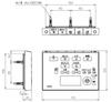 TOTO Washlet Remote Remote Control Assembly Replacement Compatible Product [TCM1575N] Control, Parts, Parts, [TCH561S/TCH561-2S] Product, [TCM1575S]