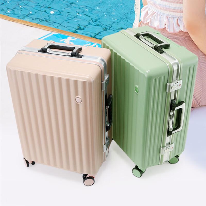 Xinyuesheng 22-inch Aluminum Frame Hardside Luggage