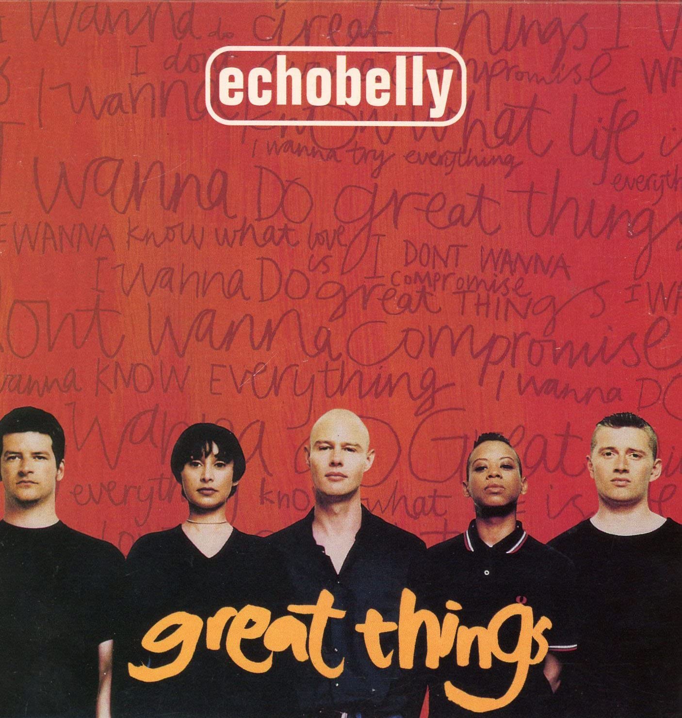 

CD ECHOBELLY - Great Things FAUV5CD Non Japan Rock Used