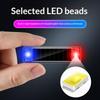 1PC Solar Powered LED Warning Strobe Light Wireless Auto Sensor for Construction Site Parking Lot Safety