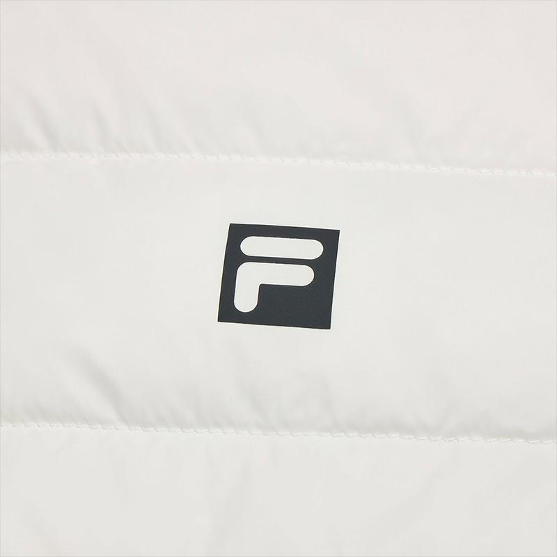FILA Fitness 3 In 1 Two Piece Set Waistline Removable Waterproof Windbreaker Women outerwear Steam-White A51W641701FIV