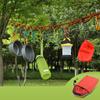 Camping Lagerung Lanyard Einstellbare Länge Schnalle Design Campingplatz Lagerung Strap mit Lagerung Tasche für