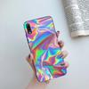 Holographic Colorful Pattern Phone Case For Huawei Mate 40 30 20 10 Pro Lite Nova 9 8 5T Y7p Y7 Soft Black Phone Cover