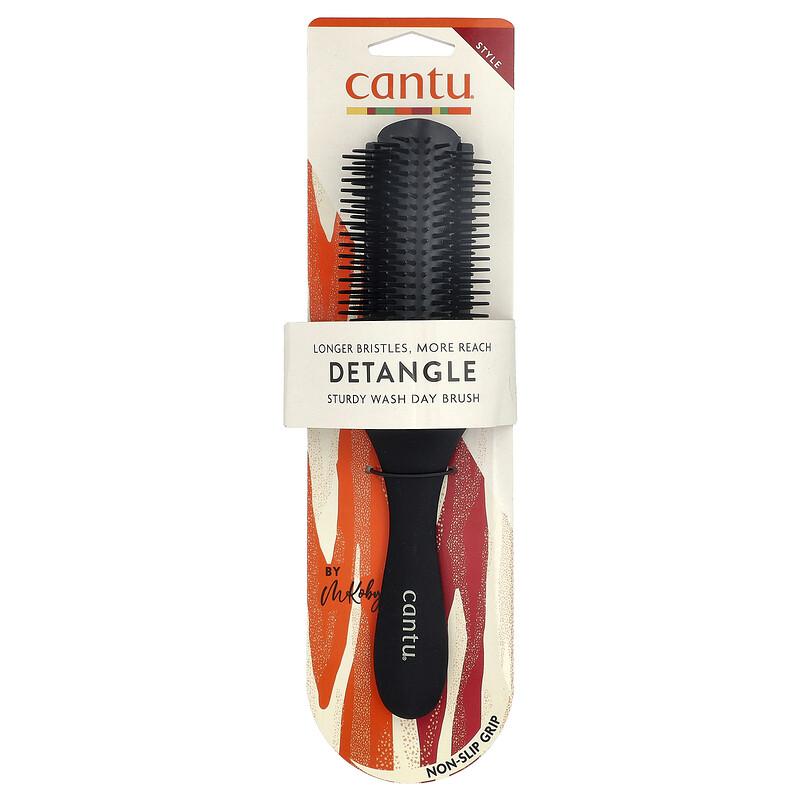 Detangle, Sturdy Wash Day Brush, Black, 1 Brush