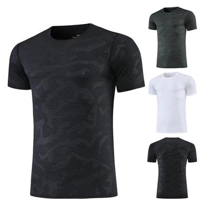 2023 Quick-Dry Men's Silk Sport T-Shirt for Fitness and Running
