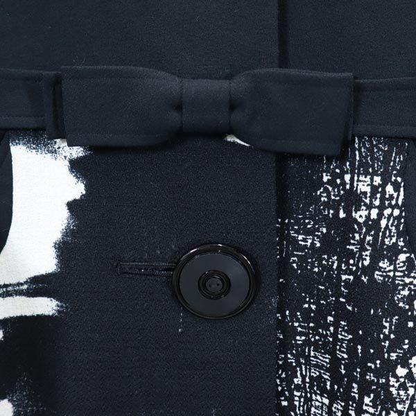 MODE SALON DE NOBUO NAKAMURA Overall handle Long sleeve one piece ribbon Women Used