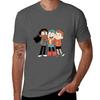 Hilda And The Gang Hilda Tshirt Basic Solid Color Short Sleeve Tshirt