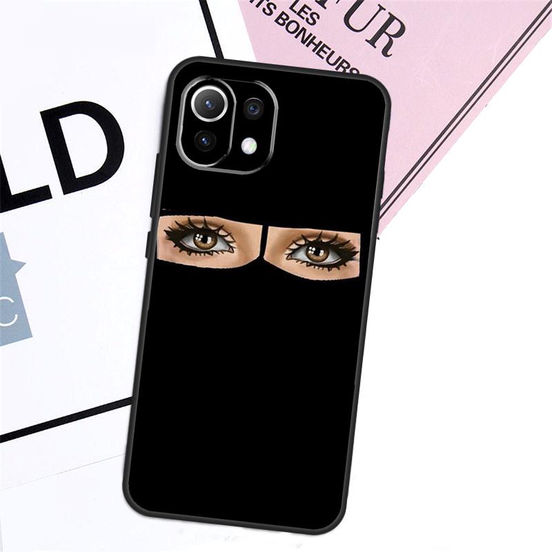 Hijab Gezicht Moslim Islamitische Vrouw Meisje Hoesje Voor Xiaomi 15 14 17 Ultra 13T 14T 15T Pro POCO F8 Ultra F7 F5 F6 X3 X5 X6 X7 Pro Cover