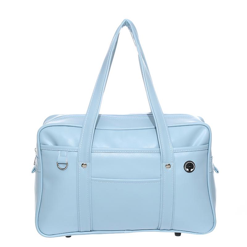 Bolso de Hombro Tipo Maletín PU de Uniforme Escolar Japonés - Unisex